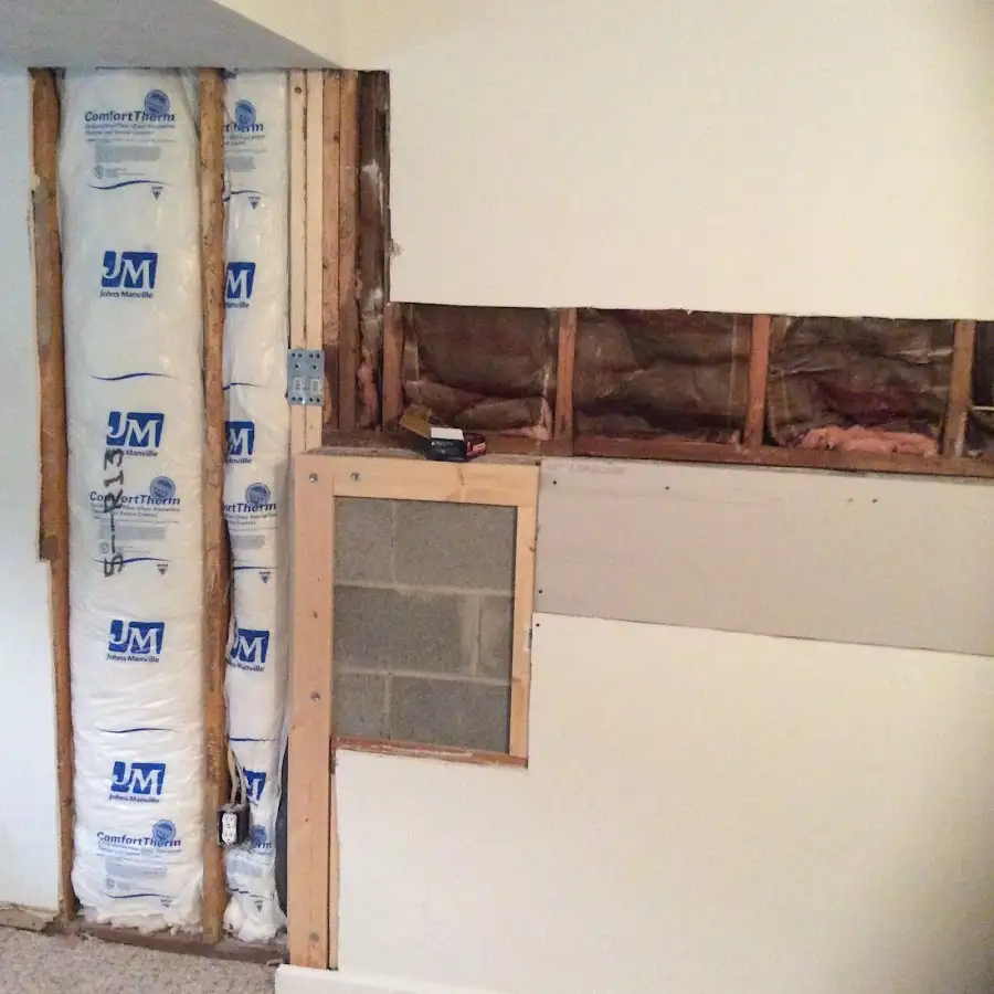 Wall insulation replacement during Odor Removal & Deodorization in East Liverpool